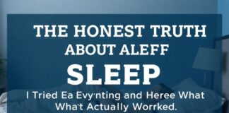 The Honest Truth About Sleep: I Tried Everything and Here’s What Actually Worked The Honest Truth About Sleep: I Tried Everything and Here's What Actually Worked