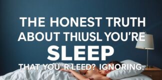 The Honest Truth About Sleep You’re Probably Ignoring The Honest Truth About Sleep That You're Probably Ignoring