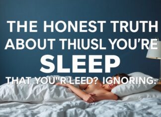 The Honest Truth About Sleep You’re Probably Ignoring The Honest Truth About Sleep That You're Probably Ignoring
